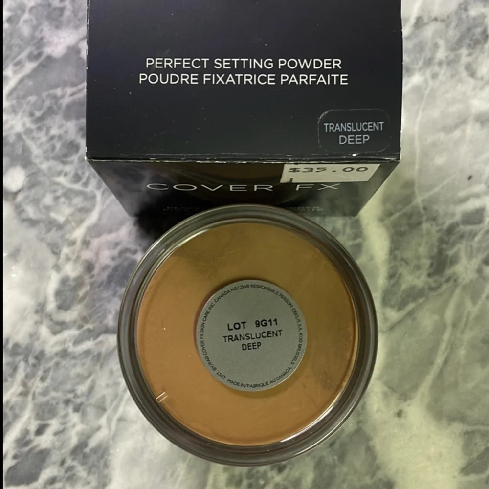 New‎ Cover Fx Perfect Setting Powder Translucent Deep